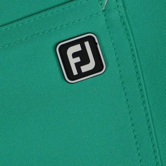 FootJoy Mens Athletic Fit Golf Pants Mint Green Performance Stretch W34 L32 - Picture 8 of 11